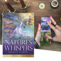 ไพ่ทาโรต์ Natures Whispers การ์ด Oracle เกมกระดานอุปกรณ์ปาร์ตี้สำหรับเด็กผู้ใหญ่