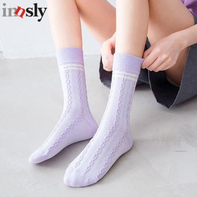 Fashion Women Socks Cotton Purple Style Streetwear High Quality Female Long Socks