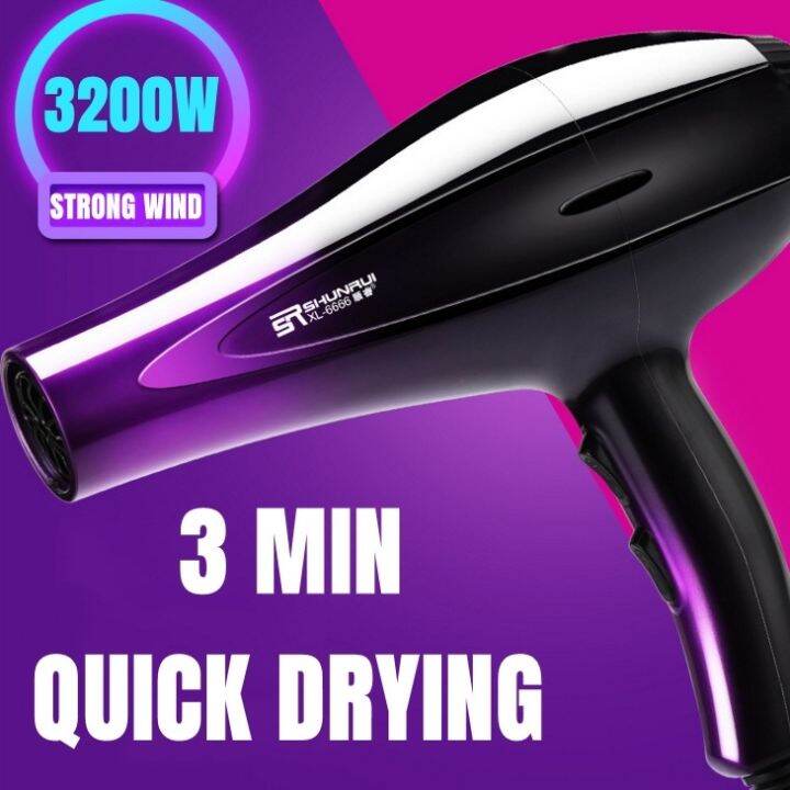 Blower Hair Dryer Professional Salon Hair Blower Quick Dry High Power