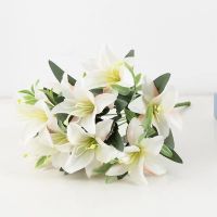 【CC】 Artificial 10 Heads Fake Wedding Bouquet Hotel Office Garden