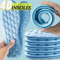 12Pc=6Pair Massage Insoles for Shoes Men Breathable Deodorant Running Sport Insole for Feet Plantar Shoe Pads Memory Foam Sole Shoes Accessories