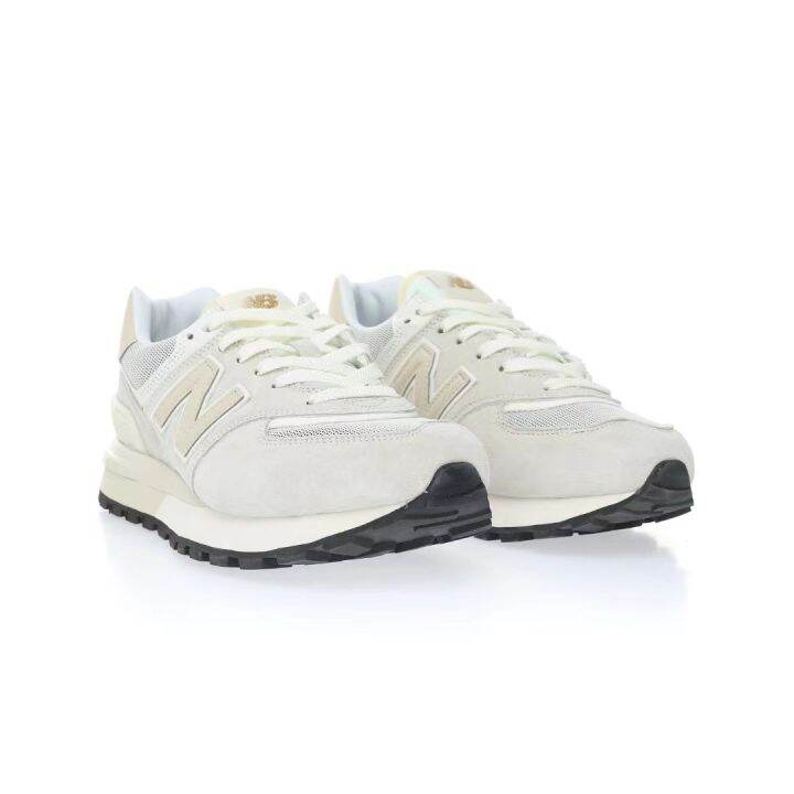 hot-new-original-nb-u-574-white-gray-breathable-shock-absorption-running-shoes