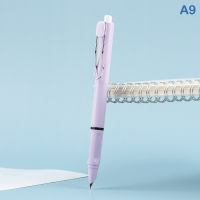 TF ปากกาหมึกซึมแบบกดได้ลบได้ปากกาหมึกแบบกดหดได้0.38หัวปากกาตัวเติมสำหรับนักเรียนเครื่องเขียนในสำนักงานอุปกรณ์การเรียน