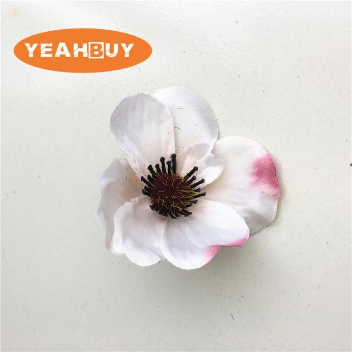 cw-50pcs-15colors-7cm-artificial-silk-poppyheadswedding-decoration-hairpin-wreathaccessoriessupplier