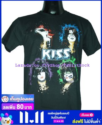 เสื้อวง KISS เสื้อยืดวงดนตรีร็อค เมทัล เสื้อร็อค คิส  KIS1475 ส่งจาก กทม.