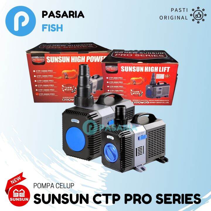 Pompa Per Stagni SunSun CTP-16000 SuperECO 16.000 L/h 140W - Foto 2