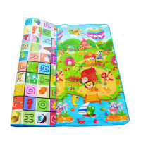 0.5cm Baby Play Mat Double-sided Children Puzzle Pad Crawling Kids Rug Gym Soft Floor Game Carpet Toy Eva Foam Developing Mats