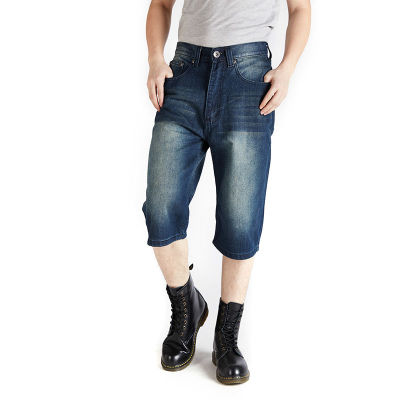 Idopy 2020ผู้ชายขนาดบวกกางเกงขาสั้นผ้ายีนส์ถุงสเก็ตบอร์ดฮิปฮอปถนนสไตล์หลวมพอดีกางเกงยีนส์สั้นสำหรับชาย