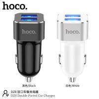 Hoco รุ่น DZ8 หัวชาร์จมือถือ สำหรับเสียบช่องชาร์จในรถ USB 2.4A  2 Port