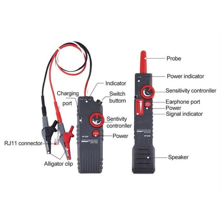 ti9p-nf-820-ตัวระบุตำแหน่งสายเคเบิลใต้ดิน-เอบีเอสเอบีเอส-การตรวจจับตัวระบุตำแหน่งสายไฟ-ที่มีคุณภาพสูง-เครื่องตรวจจับความผิดพลาดของสายไฟ-สายเคเบิลผนังและใต้ดิน