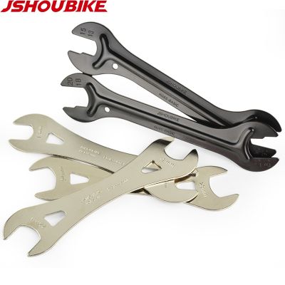 【LZ】✾✢❀  JSHOU-Bike Head Open End Axle Cone Wrench High Carbon Steel Bicycle Hub Spanner Ferramentas de Reparação para MTB 13 a 24mm