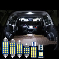 สำหรับ Toyota RAV4 XA50 RAV 4 2019-2022 6Pcs รถ LED หลอดไฟภายในโดมอ่านโคมไฟ Trunk Light Vanity กระจกไฟอุปกรณ์เสริม