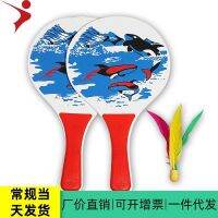 [COD] REGAIL board badminton racket wholesale 5MM beach hair send 1 ball