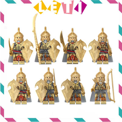 ของเล่นบล็อกตัวต่อสำหรับเด็ก Lord Of The Ring Minifigures Noldo Rior Golodh