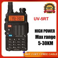 วิทยุสื่อสาร Baofeng UV-5RT วิทยุสื่อสาร30กม.,อุปกรณ์วิทยุตำรวจ5R แฮม HP J93วิทยุความถี่คู่