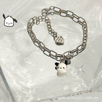 Kawaii Sanrio Pochacco อะนิเมะการ์ตูนน่ารัก Bell ปรับสร้อยข้อมืออุปกรณ์ตกแต่งของเล่นเด็กสำหรับเด็กผู้หญิงวันเกิด Gifts