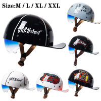 Retro Helmets Baseball Cap Half Motorcycle Duck Helmet Colorful Men Head Safety