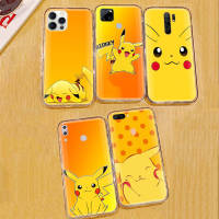 โปร่งใส เคสโทรศัพท์ หรับ iPhone XR 7 6s 6 11 5s XS 5 8 SE Max Plus X Pro Protective ปก Pikachu Pokémon