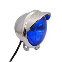 Round Motorcycle Headlight ABS Waterproof Vintage Front Head Lamp Light For CM125