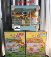 Hamster Cage (Double Deck) กรงหนูแฮมสเตอร์และสัตว์เลี้ยงขนาดเล็ก