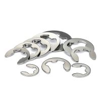 2mm 2.5mm 3mm 3.5mm 4mm 5mm 6mm 7mm 8mm 10mm GB896 DIN6799 A4 316 Stainless Steel External E-Clips Retaining Washers C-Clip