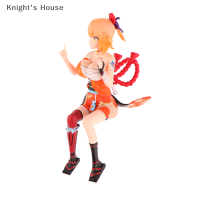 Knights House แผงหน้าปัดรถยนต์สำหรับเด็กผู้หญิงขนาด15.5ซม. ตุ๊กตาน่ารักๆรูปทรงอวบอุปกรณ์ตกแต่งภายในรถมอเตอร์ไซต์จักรยาน