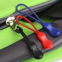 5PCS Zipper Pulls Premium Durable Extension Pulls Nylon Colorful Fixer Cord Zipper Tag Replacement for Suitcase Backpacks Jacket Door Hardware Locks F