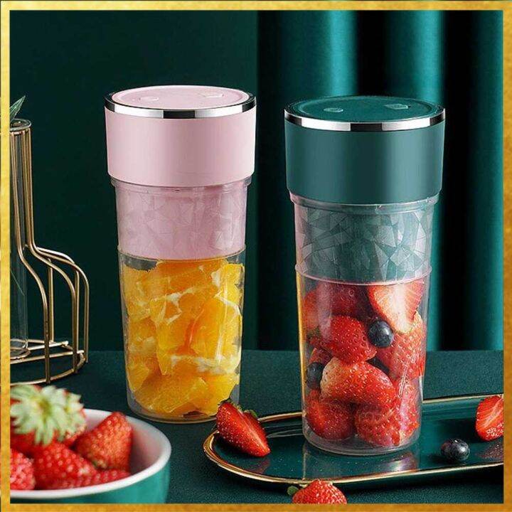 Alloet Blender Mixer Buah Portable Mini Juicer Cup 400ml BgG01 Beuty