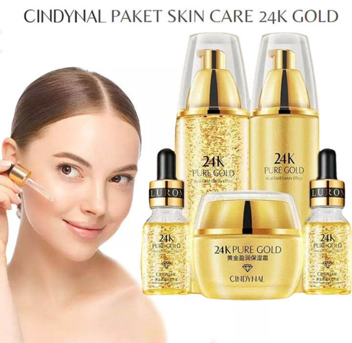 CINDYNAL Whitening And Firming Facial Protect 24K PURE GOLD Real Luxury ...
