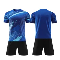 YESMOLA Summer Adult Sportswear Outdoor Football Team Training Suit Custom Name Childrens Jersey Game Training Sportswear