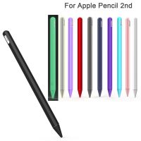 Pen Case For Apple Pencil 2 iPad Pro 2022 Pencil Case Tablet Touch Stylus Pen Protective Cover Pouch Portable soft Silicon Case Stylus Pens