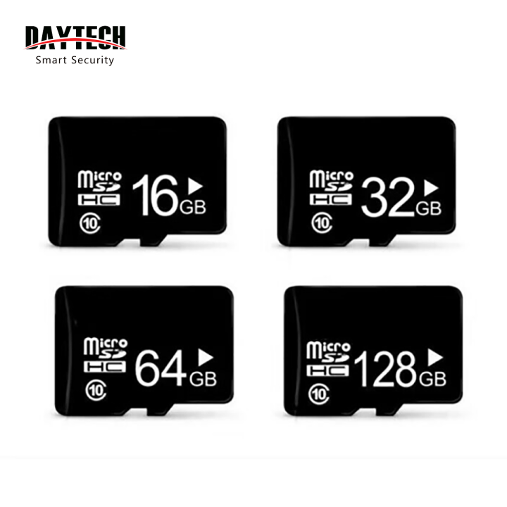 Daytech HighPerformance TF Micro SD Card 80MB/s Read/Write Speed, Class 10, for IP Cameras