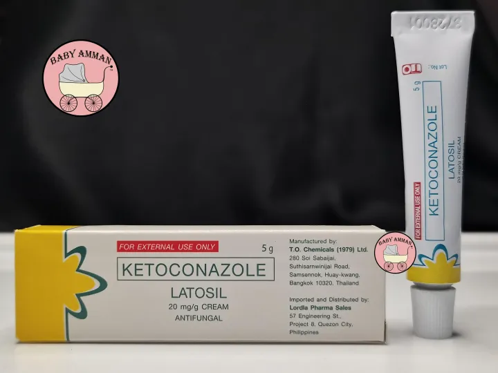 Latosil 5g skin cream for athlete's foot, jock itch, ringworm, dandruff Lazada PH