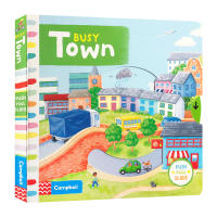 Busy town English original childrens picture book busy books busy town