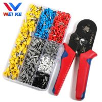 340/1200PCS Insulated Ferrules Terminals Electrical Wire Connectors Tubular Cold Pressed Crimp Termin Crimping Pliers Tools Electrical Circuitry  Part