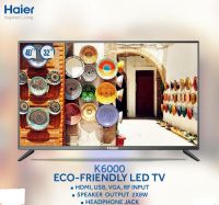 ส่งฟรี LED TV  Haier Digital TV 32 นิ้ว รุ่น LE32K6000 ดิจิตอลในเครื่อง USB VGA รับประกันหน้าจอศูนย์ 3 ปี ตัวเครื่อง 1ปี  CShome