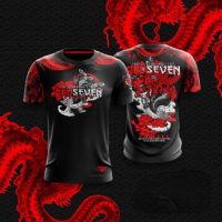 TSHIRT - RED SEVEN.6 (R76)