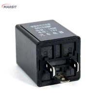 MARBIT ไฟ LED ติดเครื่องบอกสถานะ3พินสำหรับรถมอเตอร์ไซด์12V