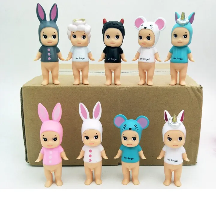 9PCS/LOT Sonny Angel Animal Baby Action Figure Original Limited Edition ...