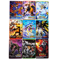 9pcsset Digital Monster Digimon Adventure Cover Refraction Hobby Collectibles Game Anime Collection Cards