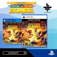 PS5 PS4 CRASH TEAM RUMBLE DELUXE EDITION (R1/USA) แผ่นเกมส์แท้ มือ 1 พร้อมส่ง