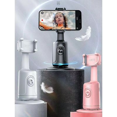P01 ไม้เซลฟี่อัจฉริยะ ติดตามใบหน้า โทรศัพท์มือถือ 360°ขาตั้งกล้องวิดีโอ Vlog Live Gimbal แบบหมุนได้ สําหรับโทรศัพท์มือถื