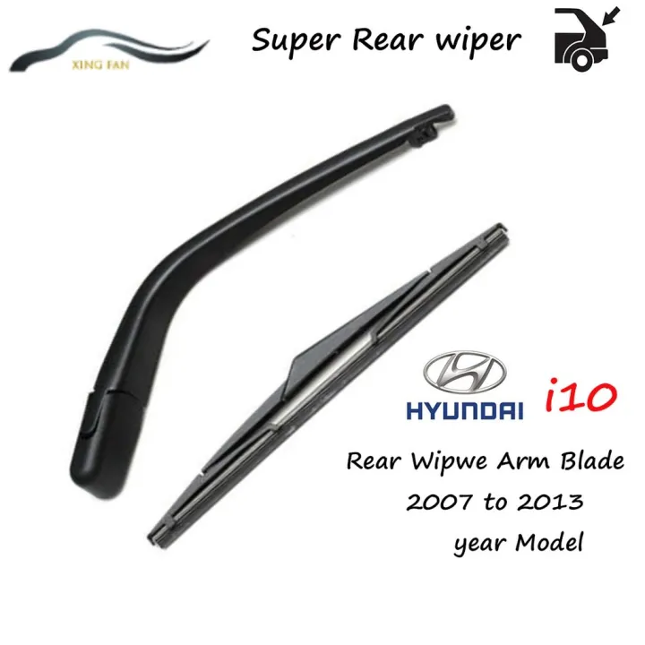 XINFAN (Original) Hyundai Grand i10 Rear Wiper (Arm/Blade) Set for 2007