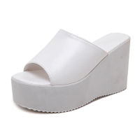 Gdgydh Summer Slip On Women Wedges Sandals Platform High Heels Fashion Open Toe Ladies Casual Shoes Comfortable Promotion Sale