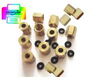 10PCS Small or Large Copper Nut O ring Screw 2x3mm and 4x3mm For Epson 1390 DX7 DX4 DX5 Ink Tube UV Damper