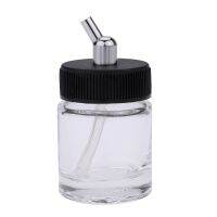 【Sell-Well】 fuhe325196378 10ชิ้นขวดแก้ว Airbrush Dual-Action Airbrush Jar 30 Degress อะแดปเตอร์สำหรับใช้ประกอบฝา