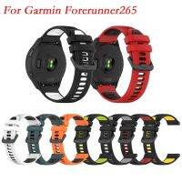 สายนาฬิกาข้อมือซิลิโคนสำหรับนาฬิกาสายสำหรับการ์มิน22มม. สำหรับ Garmin Forerunner 265 965 745 255 VENU 2สายรัดข้อมือสปอร์ตแบบเปลี่ยนได้