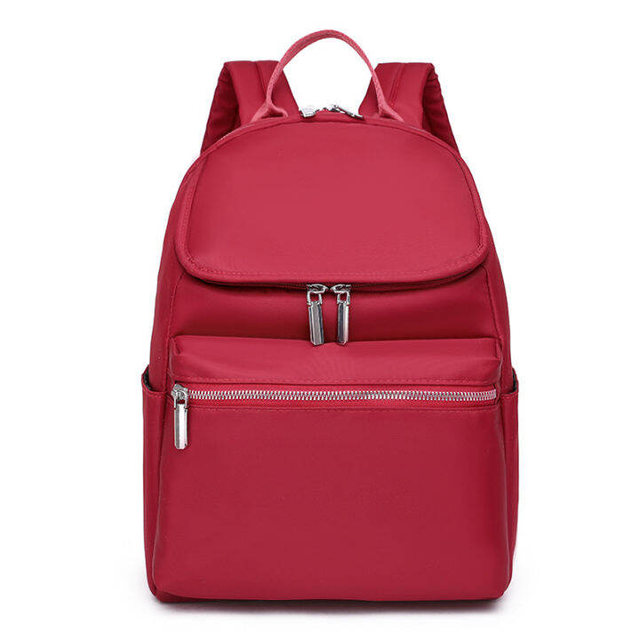 2023-new-korean-fashion-trend-large-capacity-backpack-simple-solid-color-casual-nylon-cloth-travel-backpack-women-2023