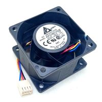 1pcs 60mm pwm cooler 6cm 13500RPM For Delta 6038 12V server chassis fan pfc0612de 60X60X38 mm violent large volume cooling fan