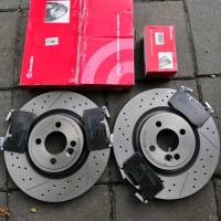 จานเบรค ผ้าเบรค MINI R56 JCW ปี2008-2013 john cooper work BREMBO แท้